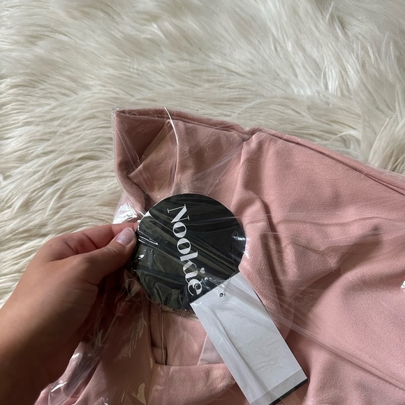 NOOKIE Hollywood Midi Dress In Blush - Picture 4 of 4